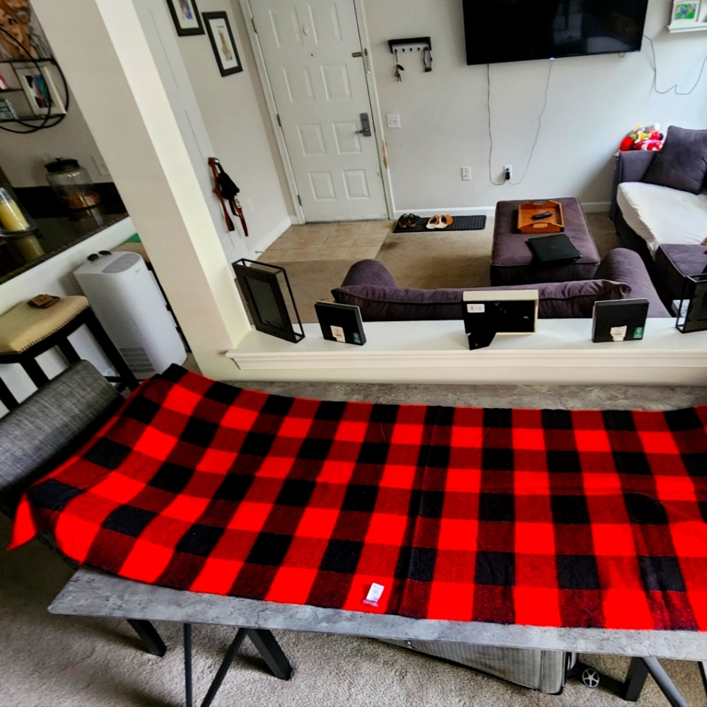 buffalo checker plaid scarf